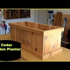 [Ideas] DIY Cedar Garden Planter Box